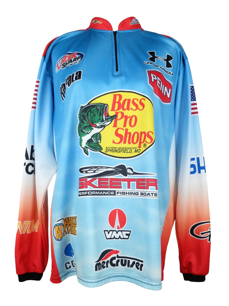 Vtg Bass Pro Shops Savannah Georgia Fishing T Shirt Blue Large Short Sleeve