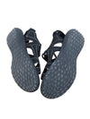 Vintage 00s Y2K Grannycore Dad Style Sports Black Foam Velcro Summer Hiking Sandals | Size EUR 40