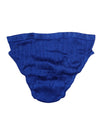 Vintage 60s Women’s Blue Basic Solid Underwear Briefs | Size XXS-XS