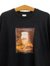 Vintage 70s Single Stitch Screen Stars Sloeber Belgian Beer Black Screen Printed Crew Neck Short Sleeve T-Shirt | Size L