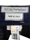 Vintage 90s Emporio Armani Pure Wool Designer Preppy Mod Chic Black High Waisted Dress Bermuda Shorts with Pockets | 28 Inch Waist