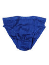Vintage 60s Women’s Blue Basic Solid Underwear Briefs | Size XXS-XS