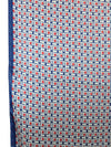 Vintage 90s Y2K Red White & Blue Abstract Patterned Square Bandana Neck Tie Scarf