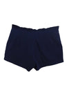 Vintage 80s Adidas Men’s Navy Blue Basic Mid-Rise Logo Summer Short Shorts | 35 Inch Waist