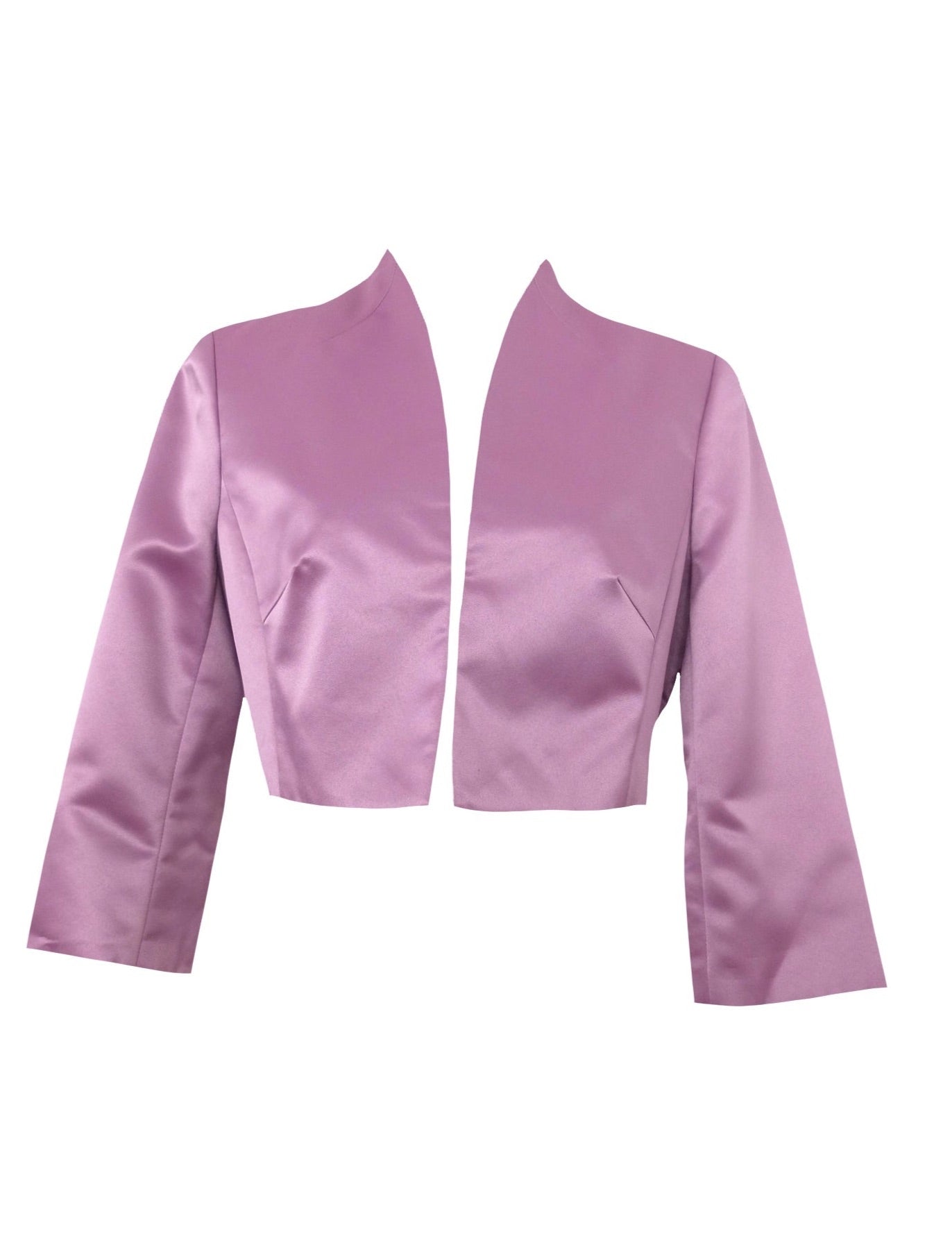 Slim bandeau - Silk twill, ecru, purple, pink & burgundy — Fashion