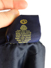 Vintage 90s Wool Schoolgirl Academia Preppy Green & Navy Blue Tartan Check Print Plaid Pleated Maxi Skirt | 31 Inch Waist