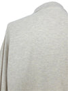 Vintage 80s Lacoste Utility Sportswear Streetwear Logo Collared Long Sleeve 1/4 Button Up Cotton Polo Shirt in Tan Beige | Men’s Size L, Women’s XL-XXL